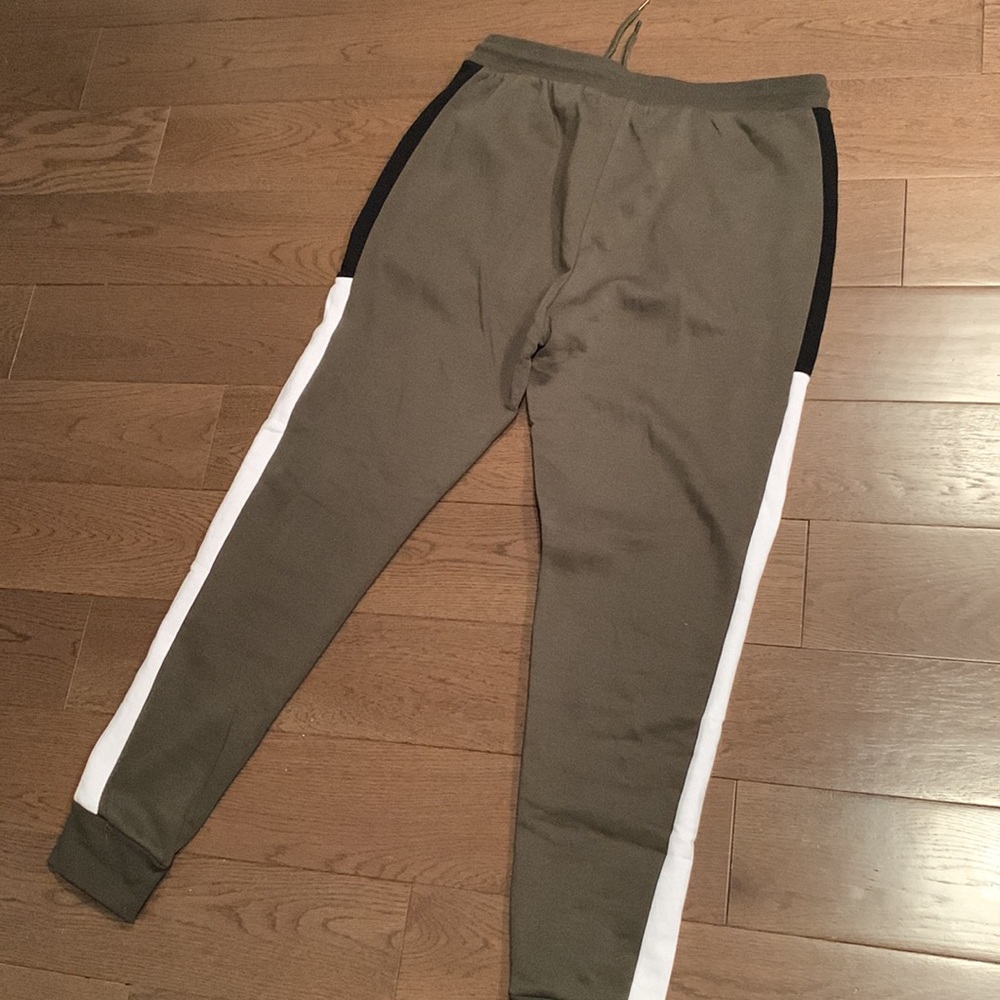 Color block Drawstring Sweatpants - Picture 2 of 7